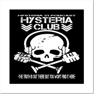 Hysteria Club Posters and Art